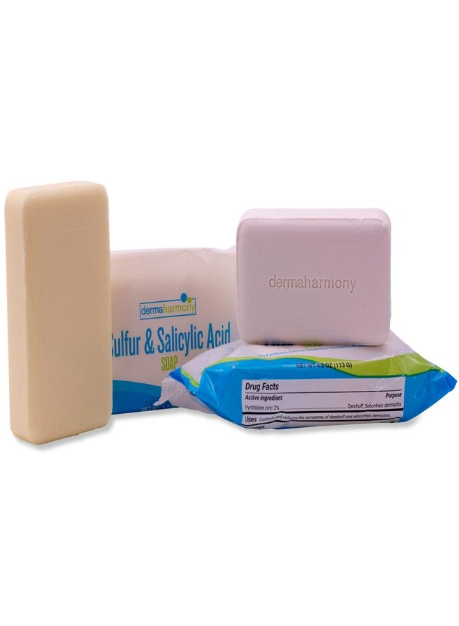 ديرماهارموني صابون ديرماهارموني 2% زنك / 10% كبريت و3% حمض الساليسيليك، عبوة مشتركة (قطعتان) - Image 4